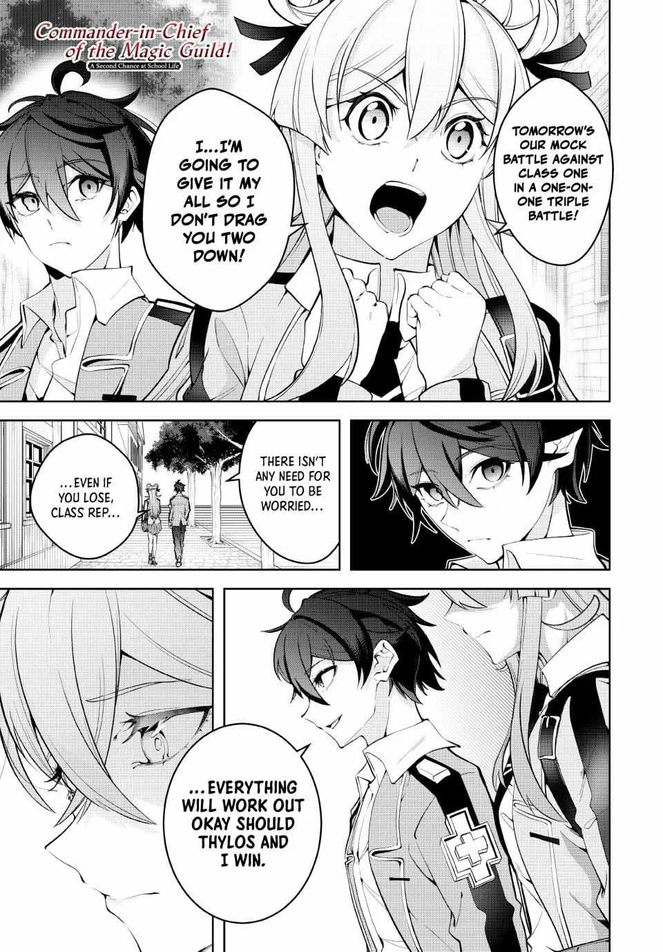 Majutsu Guild Sousui ~Umarekawatte Imasara Yarinaosu Nidome no Gakuin Seikatsu~ Chapter 18 page 1