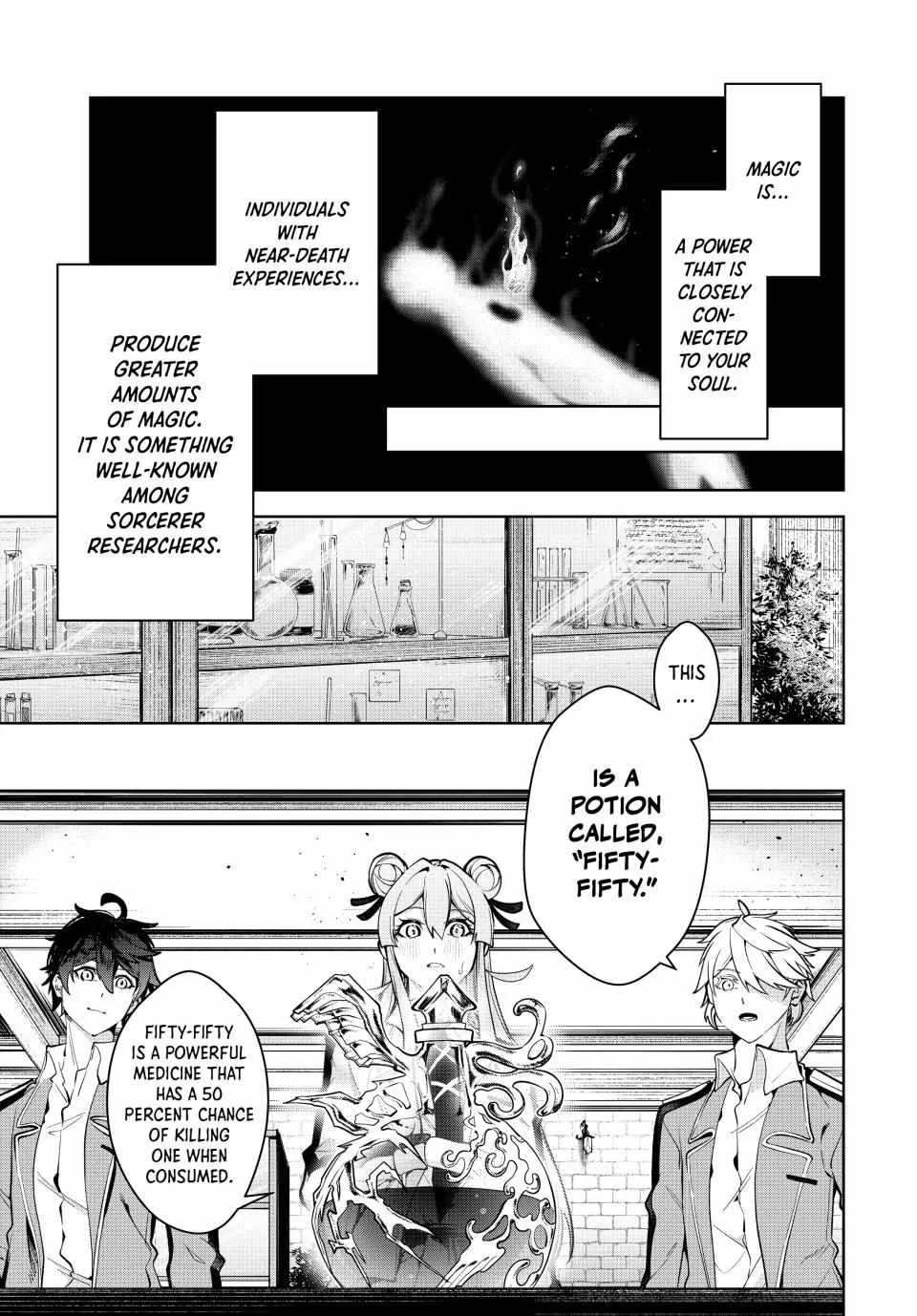 Majutsu Guild Sousui ~Umarekawatte Imasara Yarinaosu Nidome no Gakuin Seikatsu~ Chapter 18 page 9