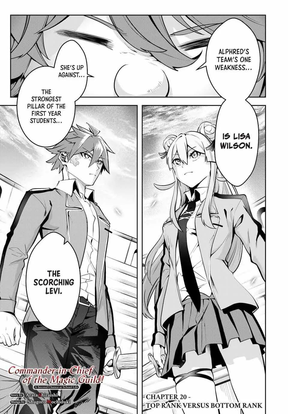 Majutsu Guild Sousui ~Umarekawatte Imasara Yarinaosu Nidome no Gakuin Seikatsu~ Chapter 20 page 1