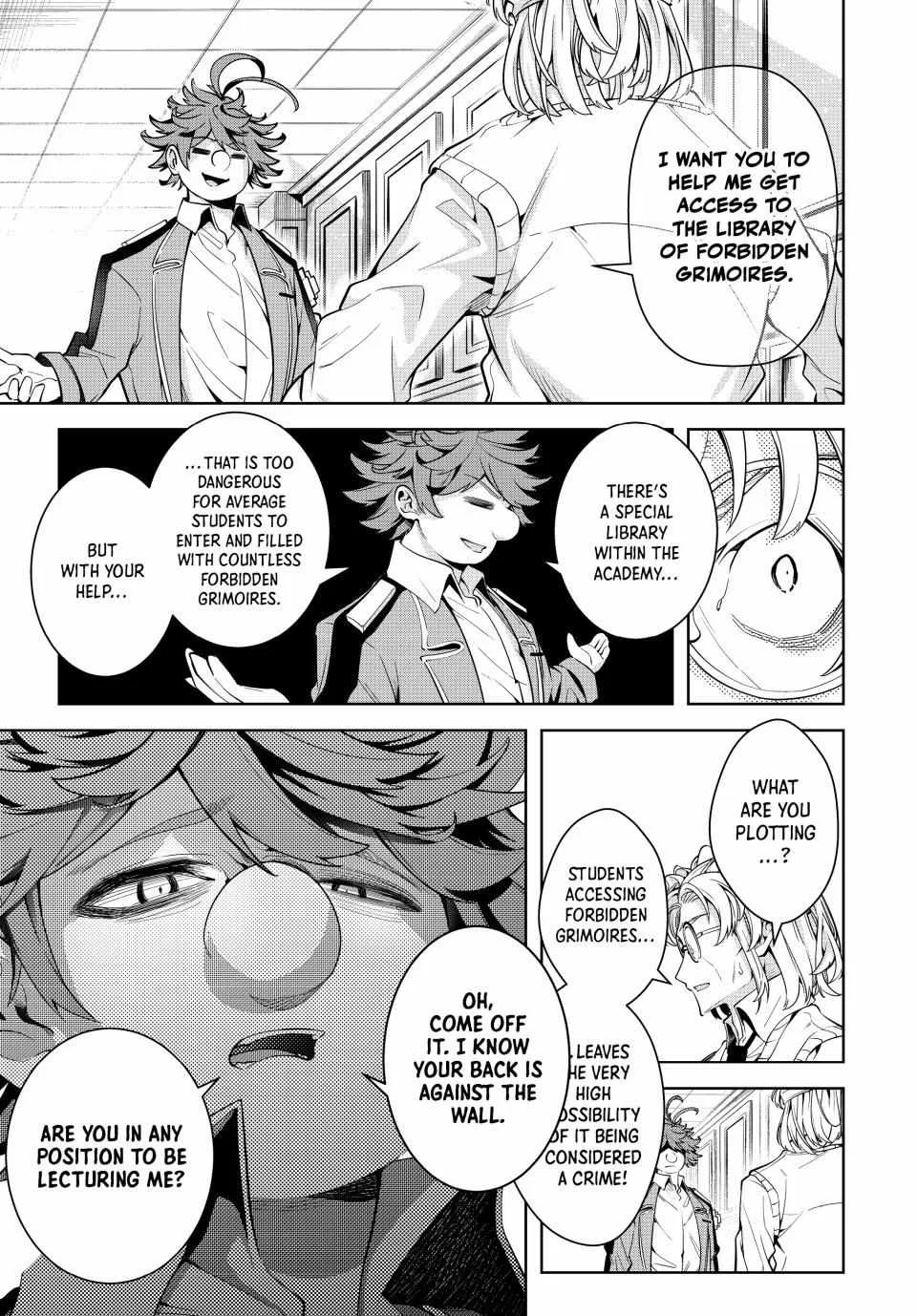 Majutsu Guild Sousui ~Umarekawatte Imasara Yarinaosu Nidome no Gakuin Seikatsu~ Chapter 22 page 13