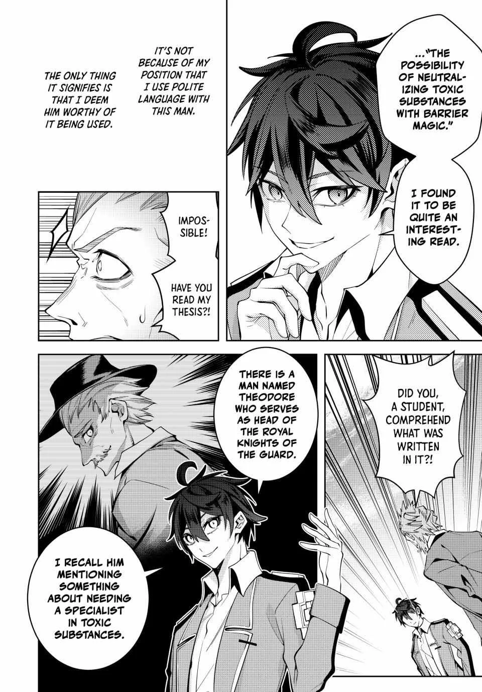 Majutsu Guild Sousui ~Umarekawatte Imasara Yarinaosu Nidome no Gakuin Seikatsu~ Chapter 30 page 12
