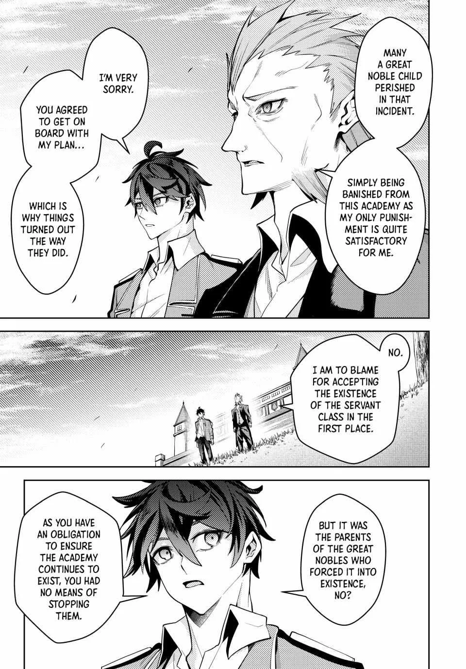 Majutsu Guild Sousui ~Umarekawatte Imasara Yarinaosu Nidome no Gakuin Seikatsu~ Chapter 30 page 9