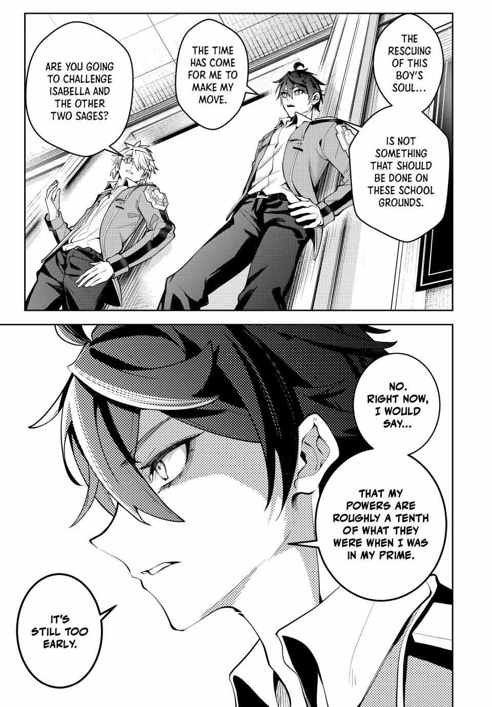 Majutsu Guild Sousui ~Umarekawatte Imasara Yarinaosu Nidome no Gakuin Seikatsu~ Chapter 31 page 13