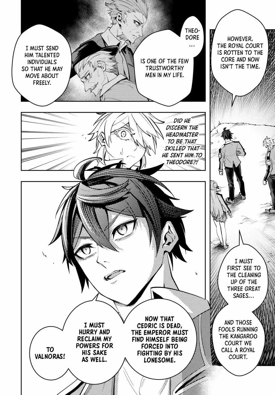 Majutsu Guild Sousui ~Umarekawatte Imasara Yarinaosu Nidome no Gakuin Seikatsu~ Chapter 34 page 4