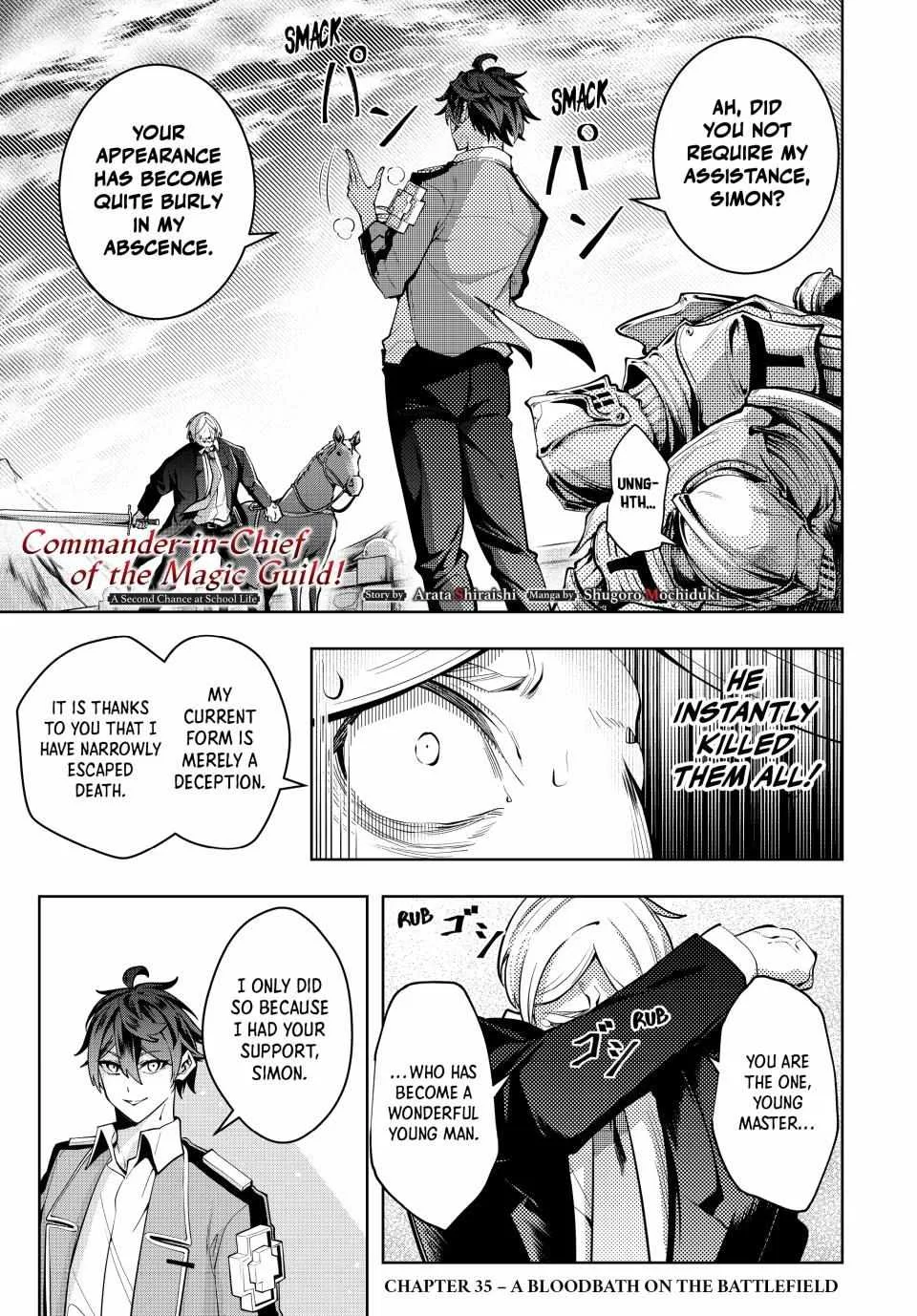 Majutsu Guild Sousui ~Umarekawatte Imasara Yarinaosu Nidome no Gakuin Seikatsu~ Chapter 35 page 1