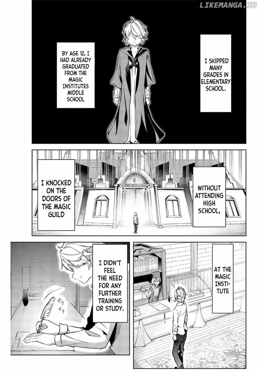 Majutsu Guild Sousui ~Umarekawatte Imasara Yarinaosu Nidome no Gakuin Seikatsu~ Chapter 4 page 5