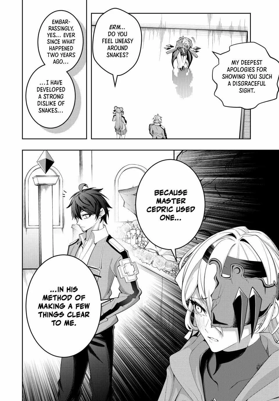 Majutsu Guild Sousui ~Umarekawatte Imasara Yarinaosu Nidome no Gakuin Seikatsu~ Chapter 40 page 4