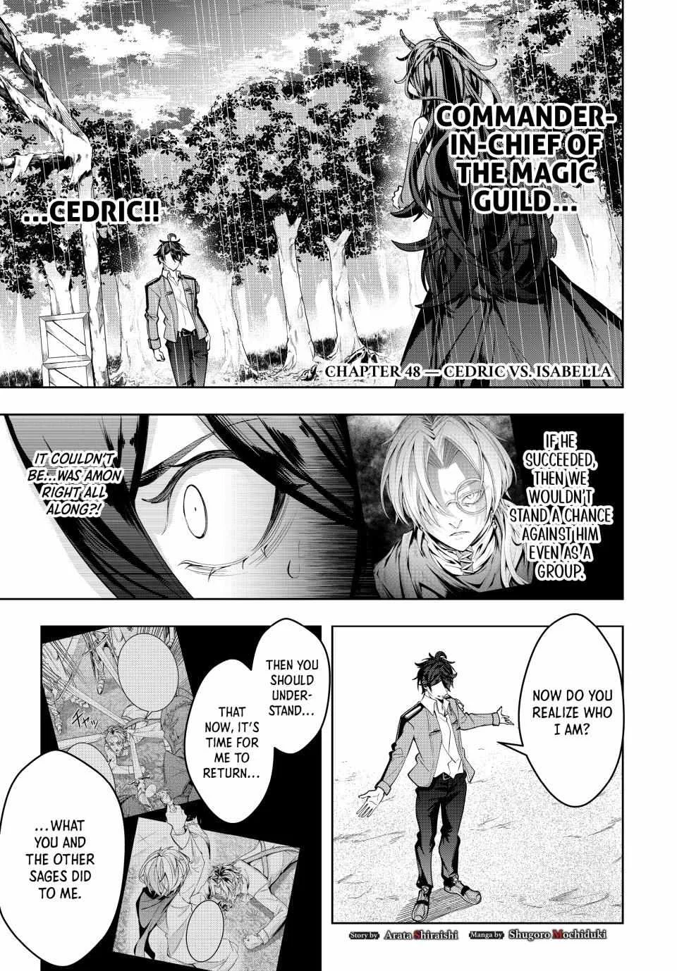 Majutsu Guild Sousui ~Umarekawatte Imasara Yarinaosu Nidome no Gakuin Seikatsu~ Chapter 48 page 1