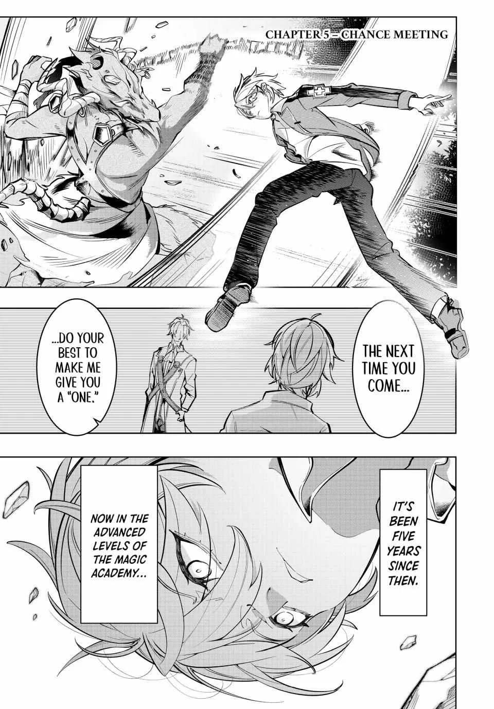 Majutsu Guild Sousui ~Umarekawatte Imasara Yarinaosu Nidome no Gakuin Seikatsu~ Chapter 5 page 1