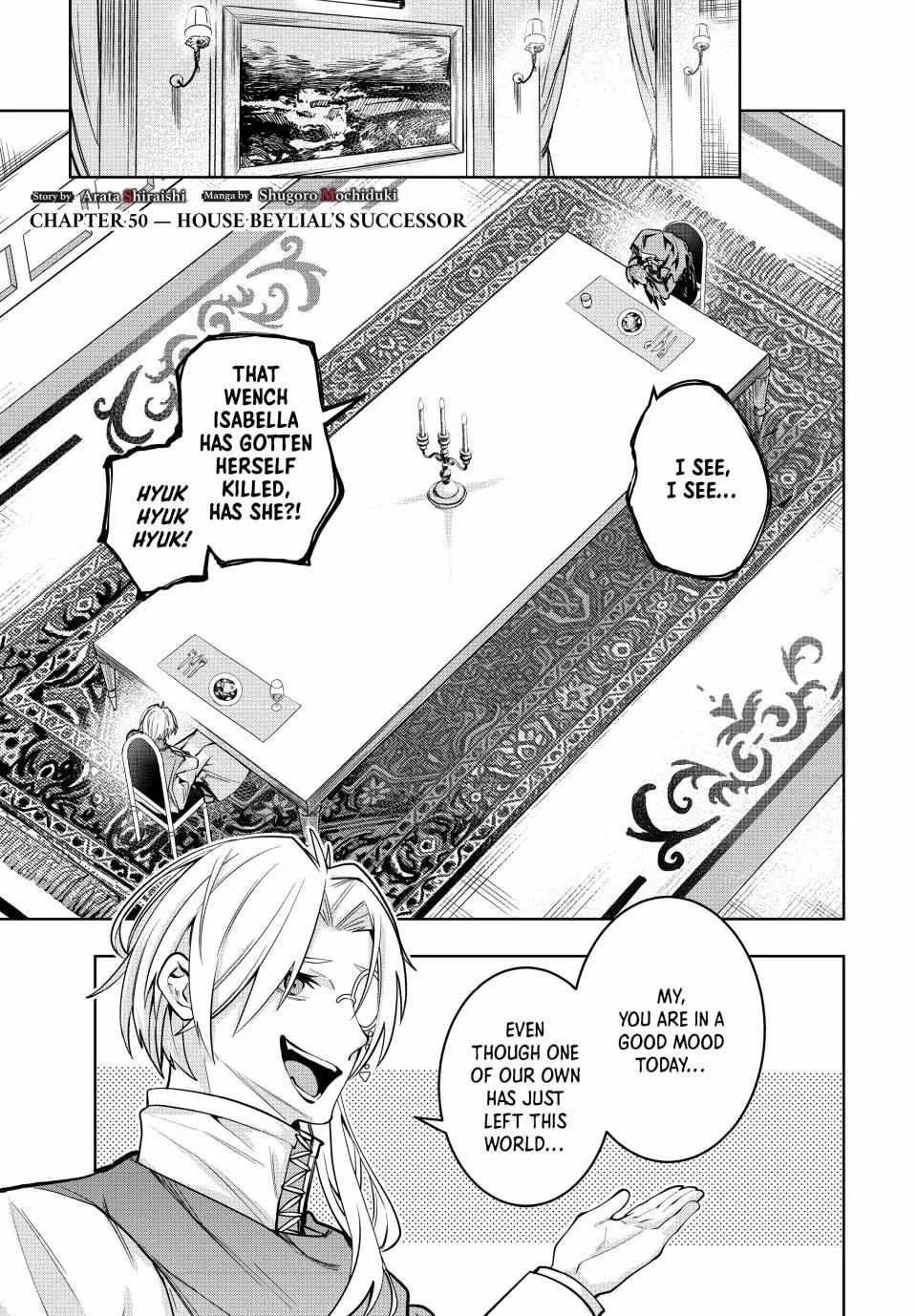 Majutsu Guild Sousui ~Umarekawatte Imasara Yarinaosu Nidome no Gakuin Seikatsu~ Chapter 50 page 1