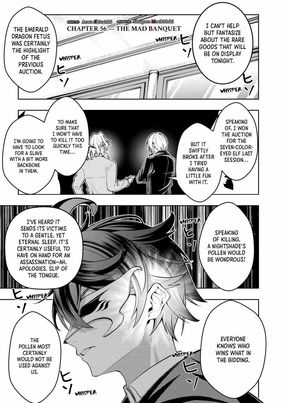Majutsu Guild Sousui ~Umarekawatte Imasara Yarinaosu Nidome no Gakuin Seikatsu~ Chapter 56 page 1