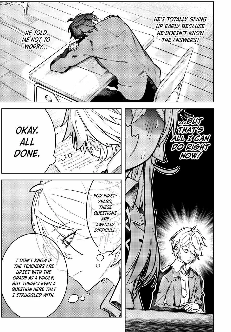 Majutsu Guild Sousui ~Umarekawatte Imasara Yarinaosu Nidome no Gakuin Seikatsu~ Chapter 6 page 11