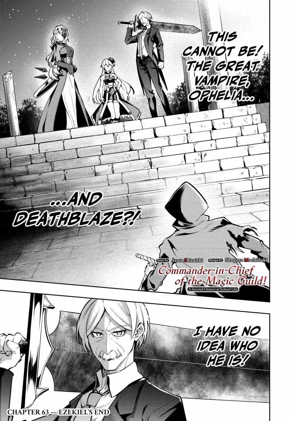 Majutsu Guild Sousui ~Umarekawatte Imasara Yarinaosu Nidome no Gakuin Seikatsu~ Chapter 63 page 1