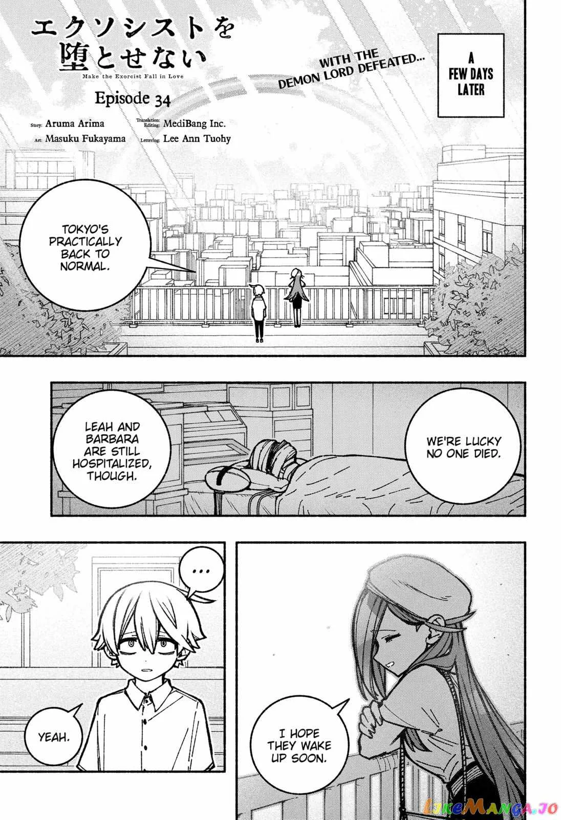Make the Exorcist Fall in Love Chapter 34 page 1