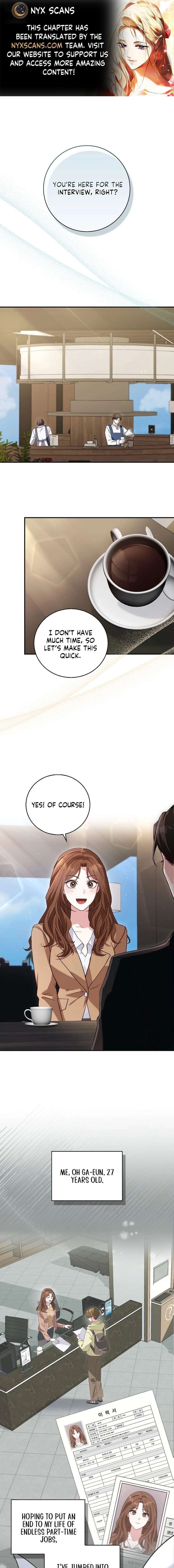 Marriage Starts with an Interview Chapter 1 page 1