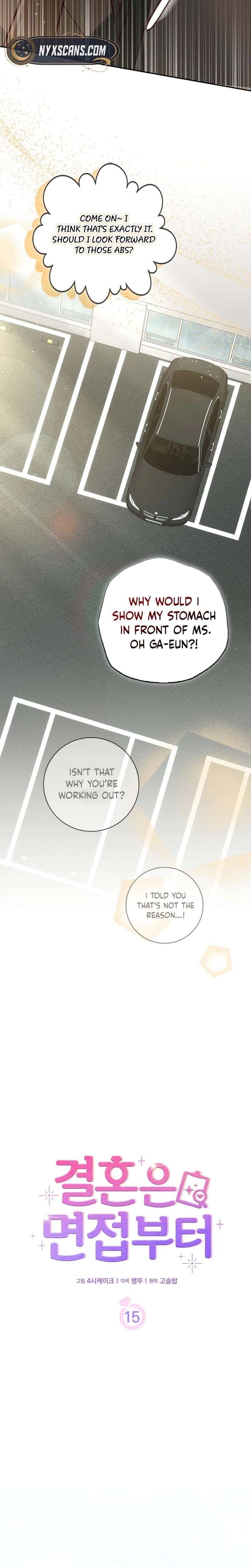 Marriage Starts with an Interview Chapter 15 page 8