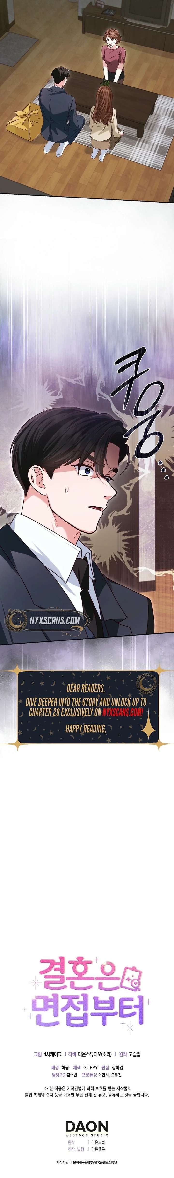 Marriage Starts with an Interview Chapter 7 page 18