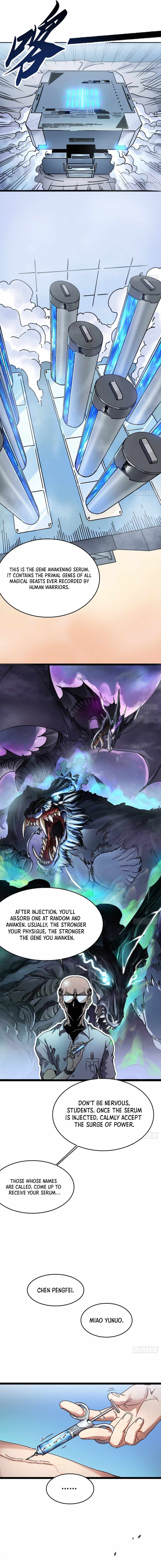 Martial Evolution: Start by Awakening the King of Monsters Chapter 1 page 7