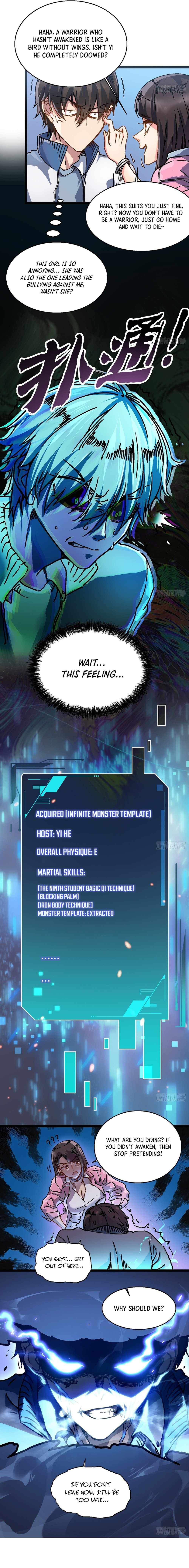 Martial Evolution: Start by Awakening the King of Monsters Chapter 1 page 9