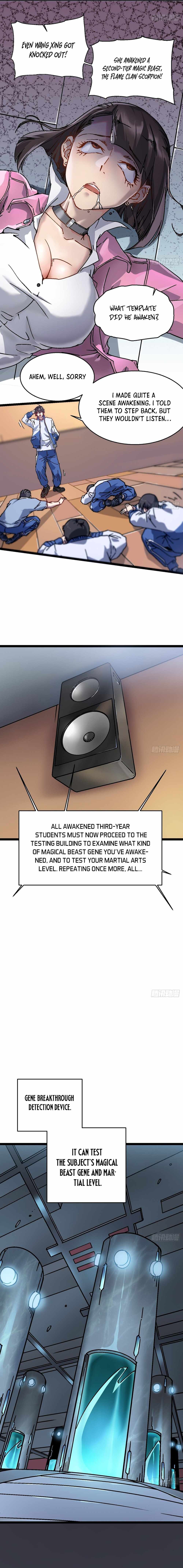 Martial Evolution: Start by Awakening the King of Monsters Chapter 1 page 12