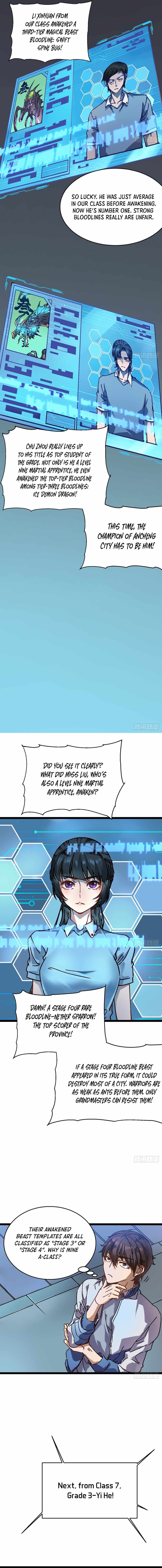Martial Evolution: Start by Awakening the King of Monsters Chapter 1 page 13