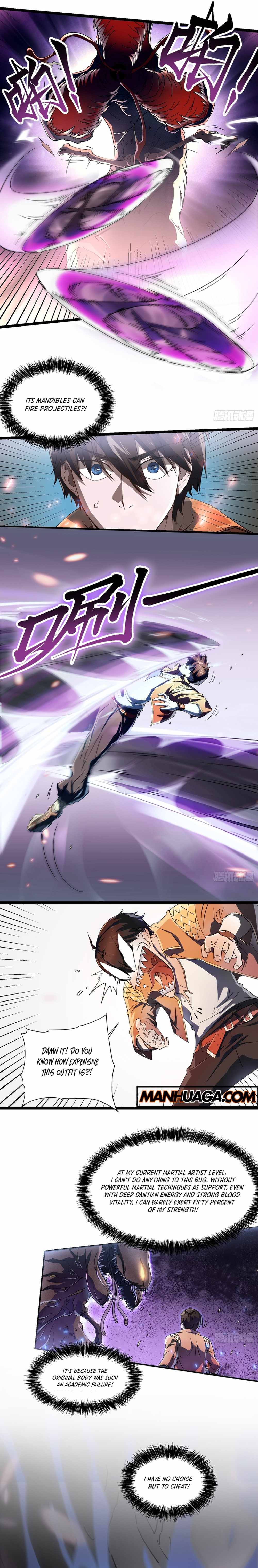 Martial Evolution: Start by Awakening the King of Monsters Chapter 3 page 3