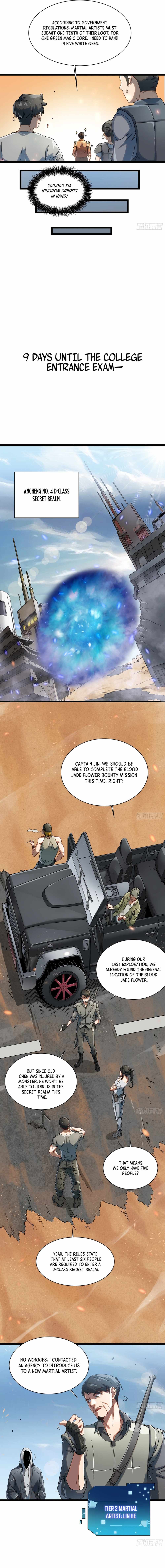 Martial Evolution: Start by Awakening the King of Monsters Chapter 3 page 8