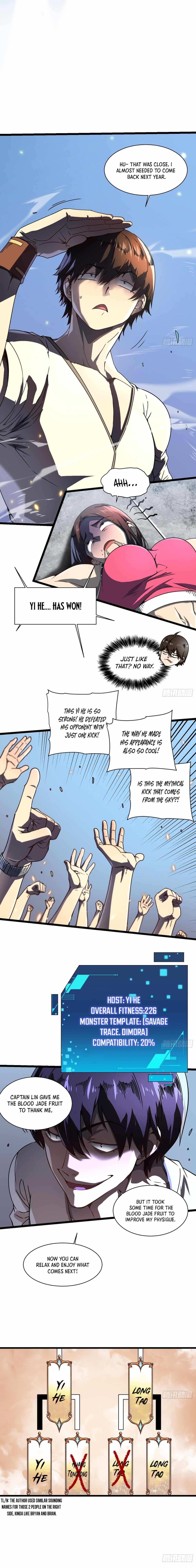 Martial Evolution: Start by Awakening the King of Monsters Chapter 5 page 5