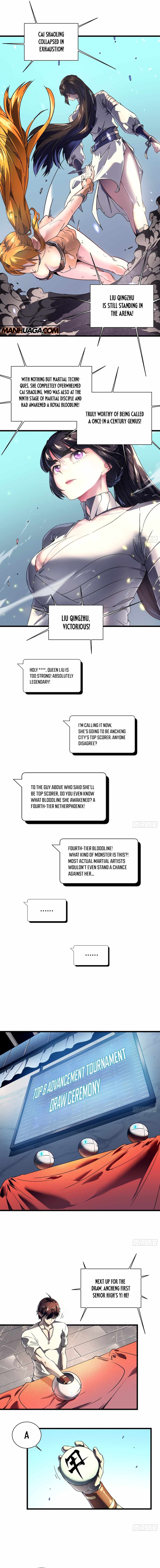 Martial Evolution: Start by Awakening the King of Monsters Chapter 6 page 8
