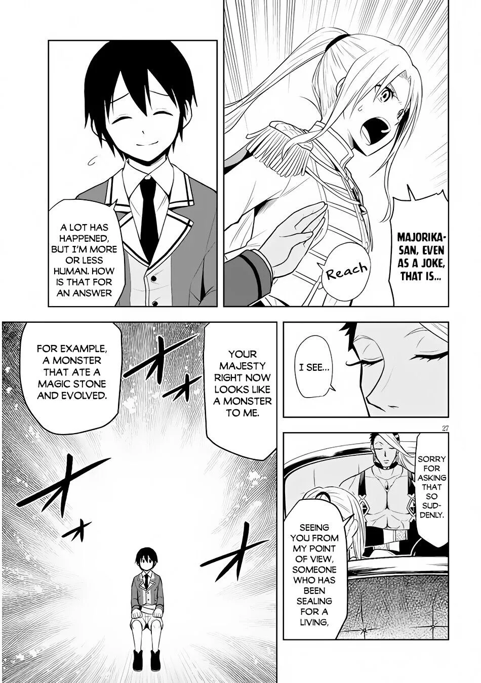 Maseki Gurume: Mamono no Chikara wo Tabeta Ore wa Saikyou! Chapter 29 page 28