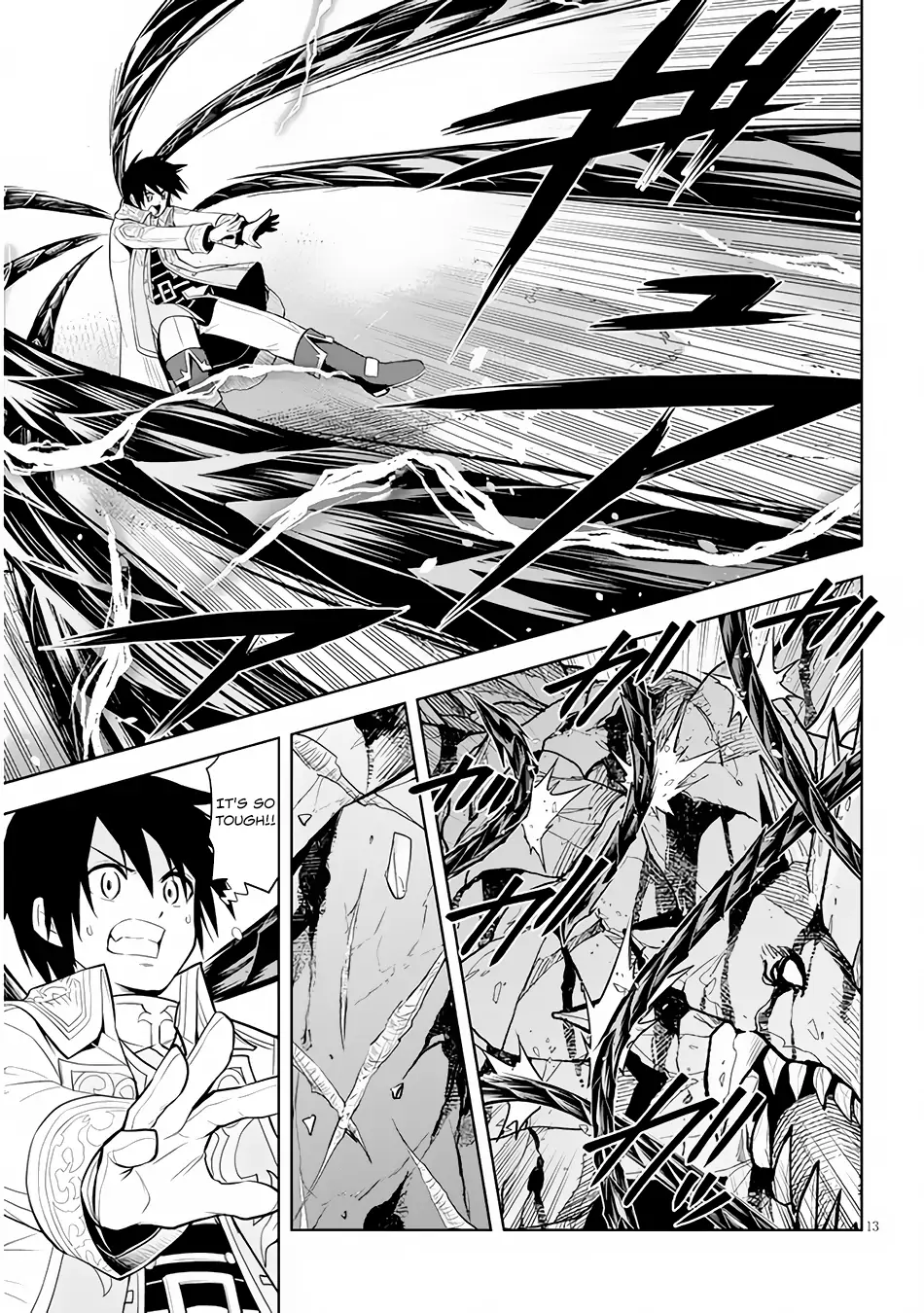 Maseki Gurume: Mamono no Chikara wo Tabeta Ore wa Saikyou! Chapter 40 page 14