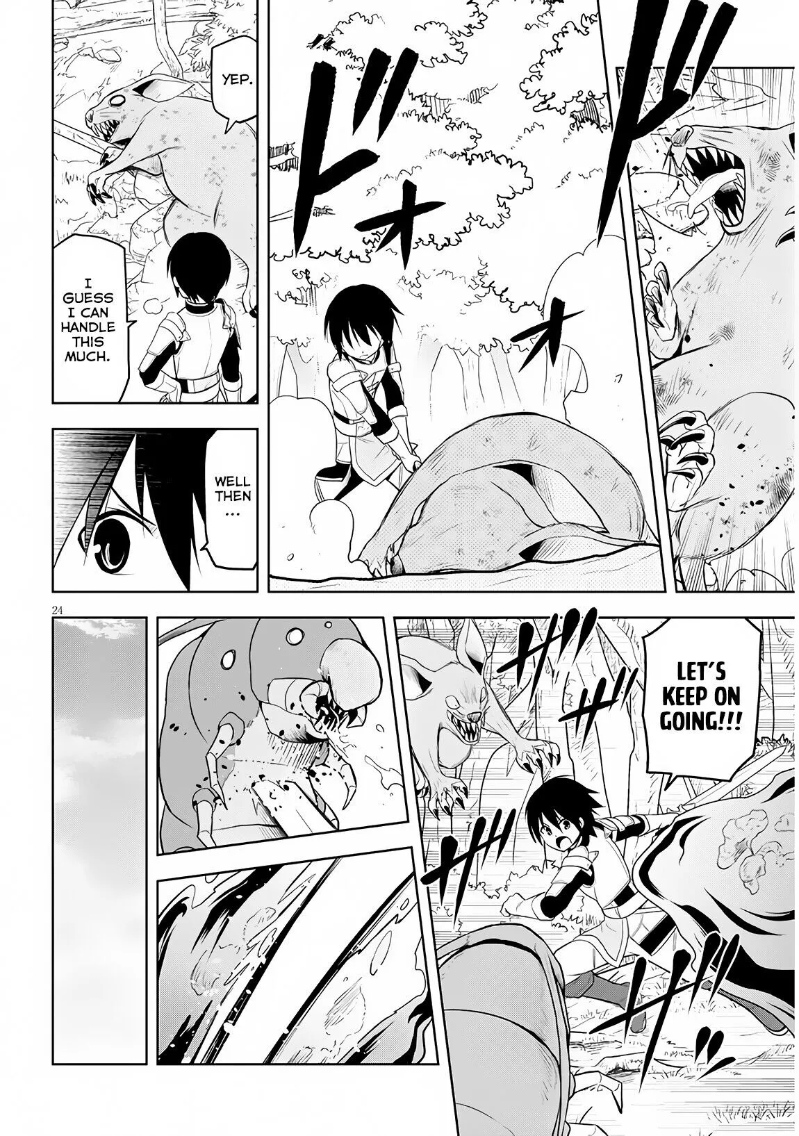 Maseki Gurume: Mamono no Chikara wo Tabeta Ore wa Saikyou! Chapter 6 page 25