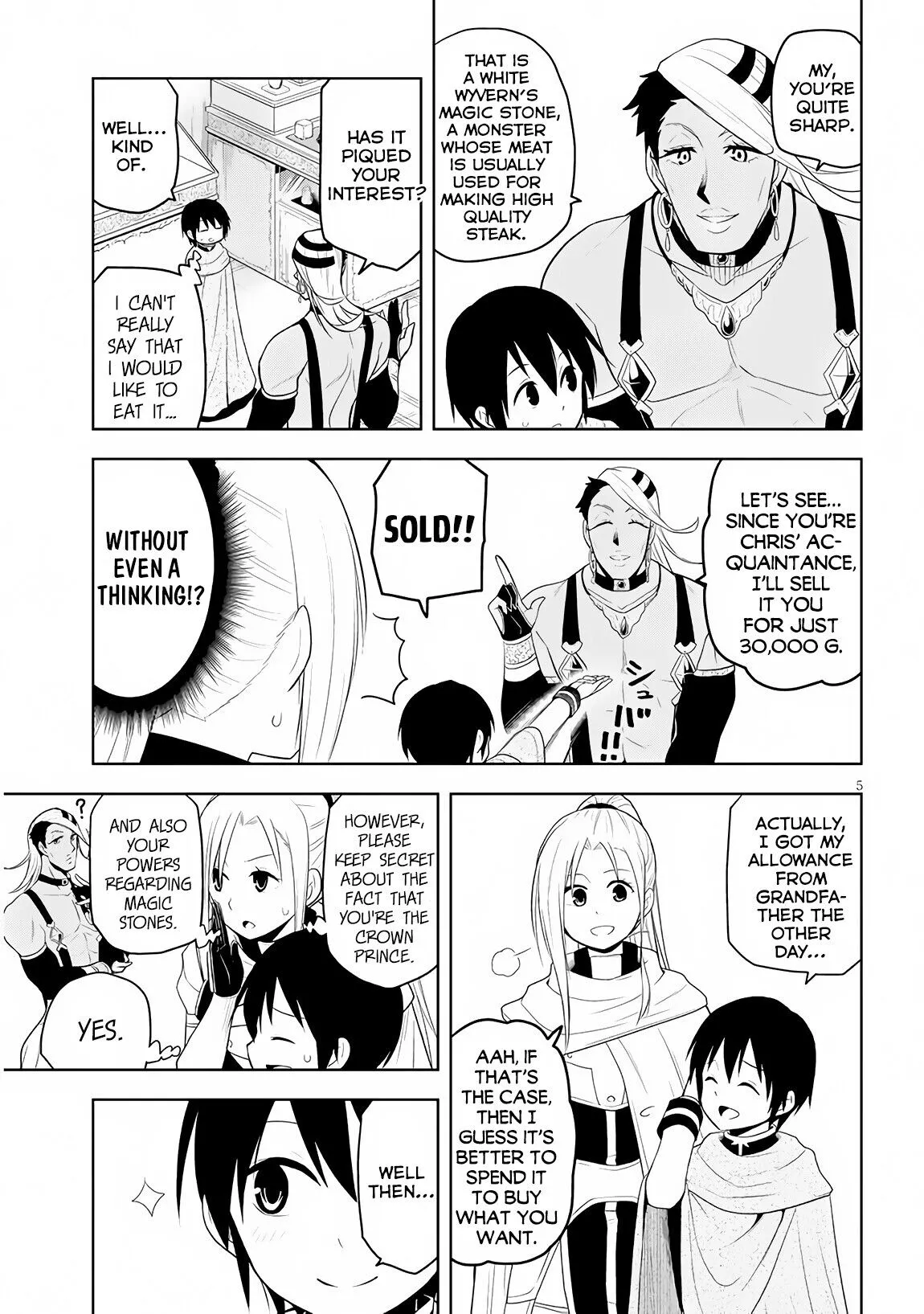 Maseki Gurume: Mamono no Chikara wo Tabeta Ore wa Saikyou! Chapter 7 page 6