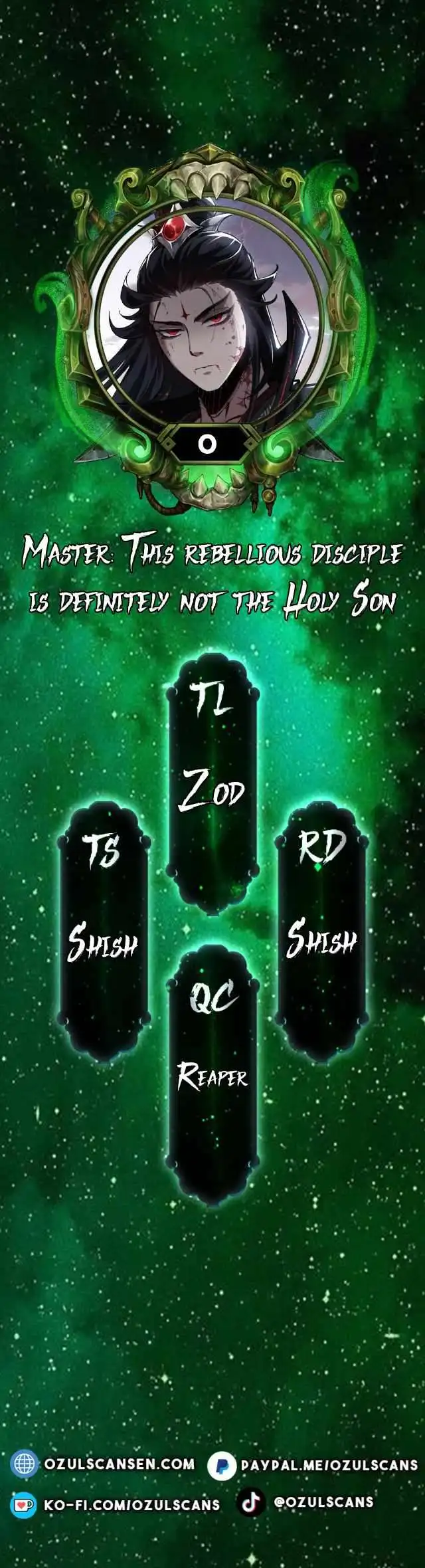 Master: This rebellious disciple is definitely not the Holy Son Chapter 0 page 1