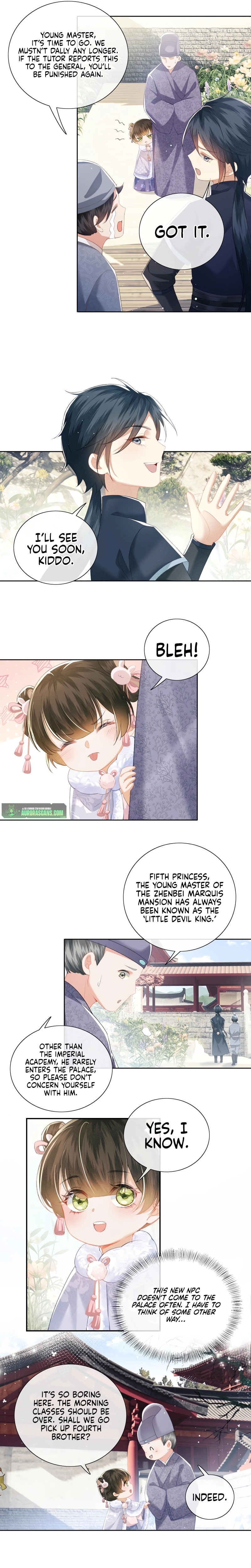 Max level green tea transmigrates into little pitiful one Chapter 13 page 8