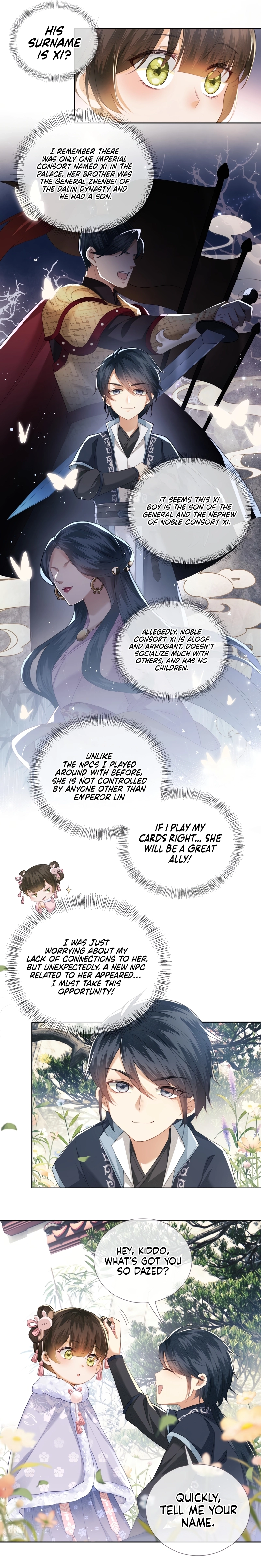 Max level green tea transmigrates into little pitiful one Chapter 13 page 4