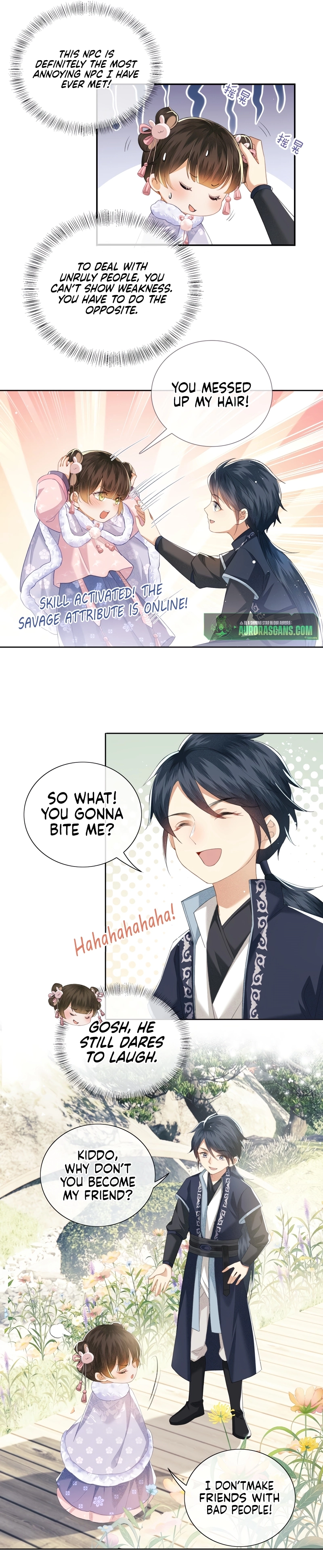 Max level green tea transmigrates into little pitiful one Chapter 13 page 5