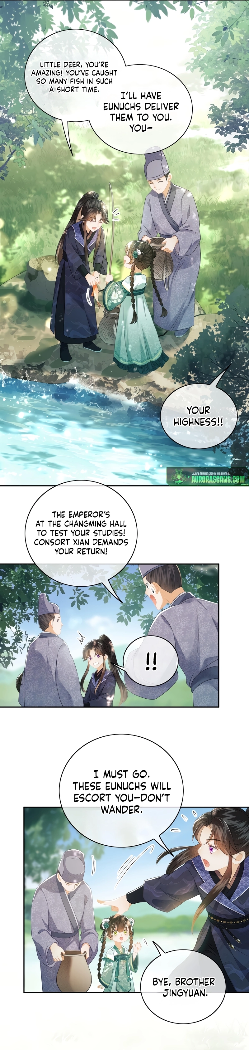 Max level green tea transmigrates into little pitiful one Chapter 6 page 11