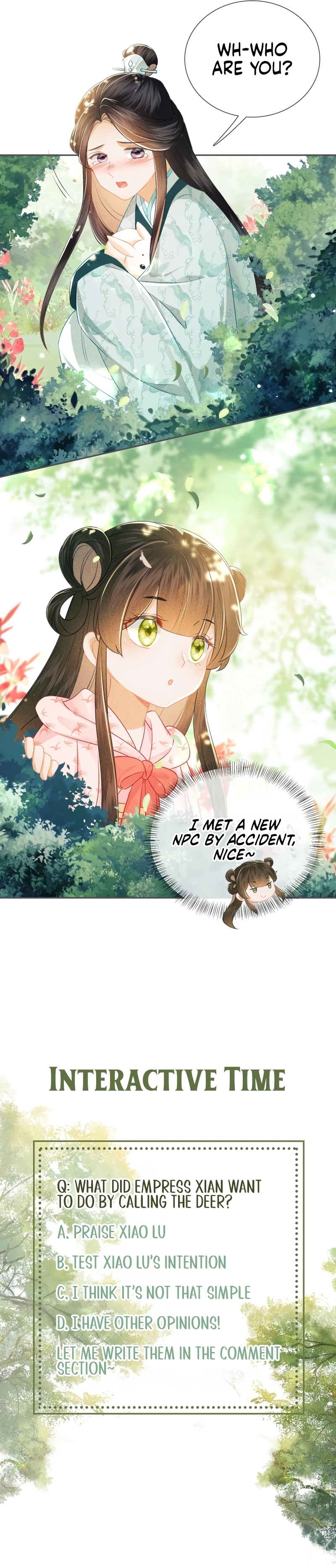 Max level green tea transmigrates into little pitiful one Chapter 7 page 13