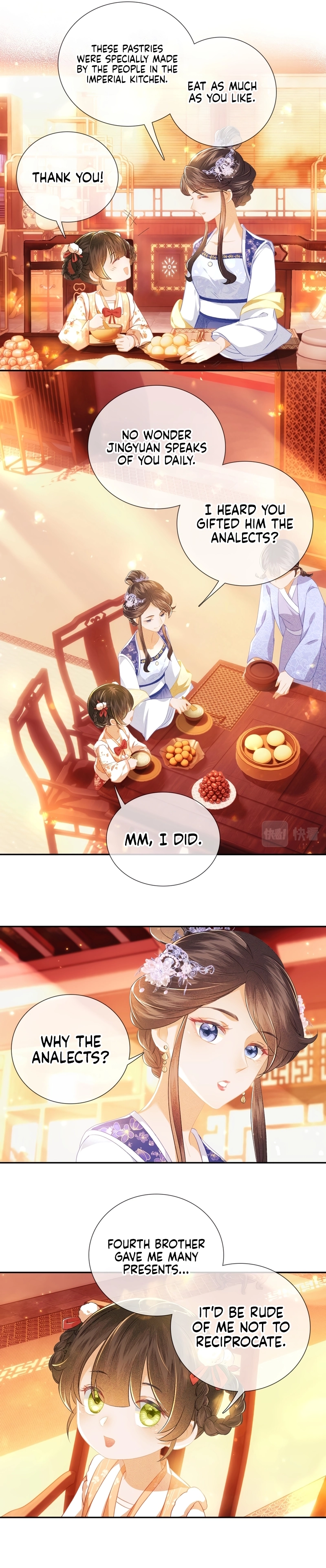 Max level green tea transmigrates into little pitiful one Chapter 8 page 4