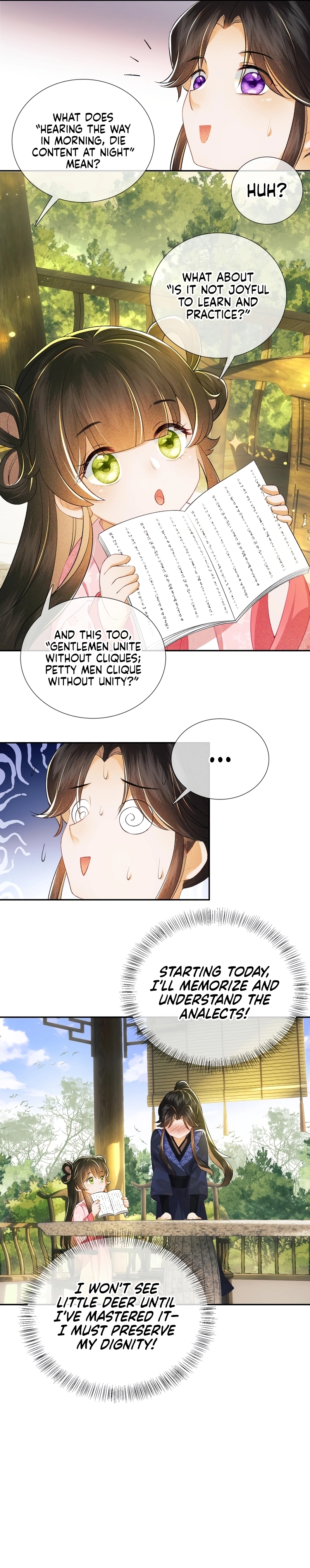 Max level green tea transmigrates into little pitiful one Chapter 8 page 9
