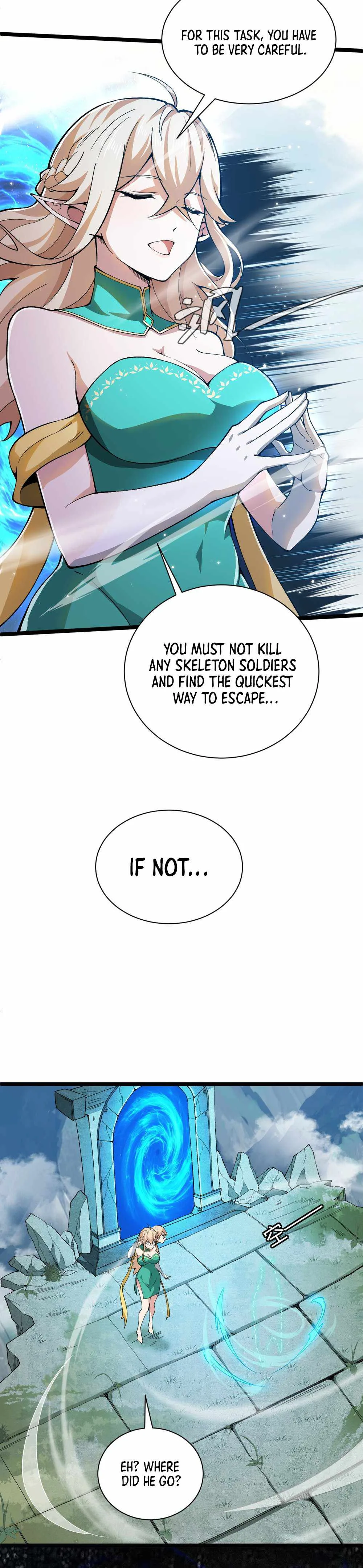 Maxed Strength Necromancer Chapter 1 page 17