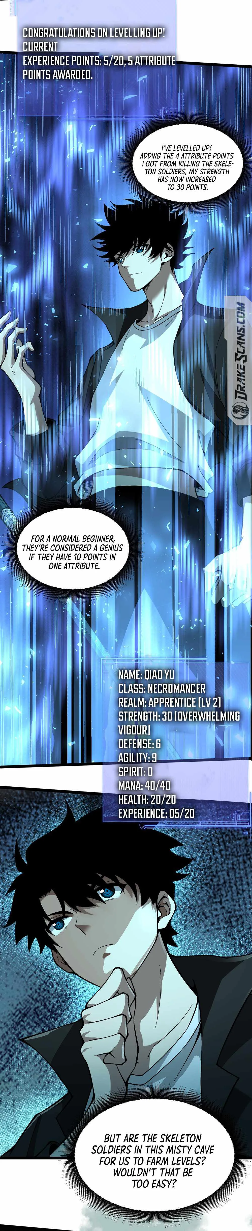 Maxed Strength Necromancer Chapter 1 page 27