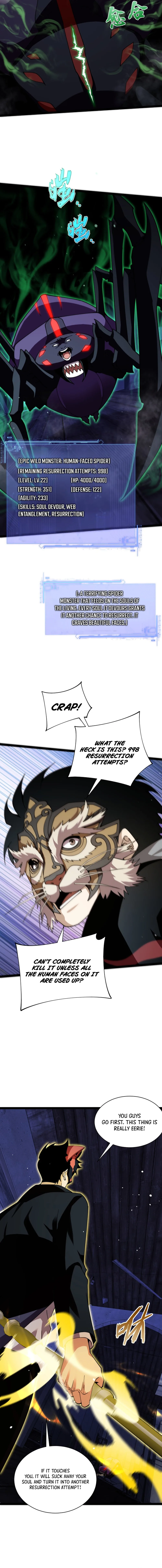 Maxed Strength Necromancer Chapter 100 page 9