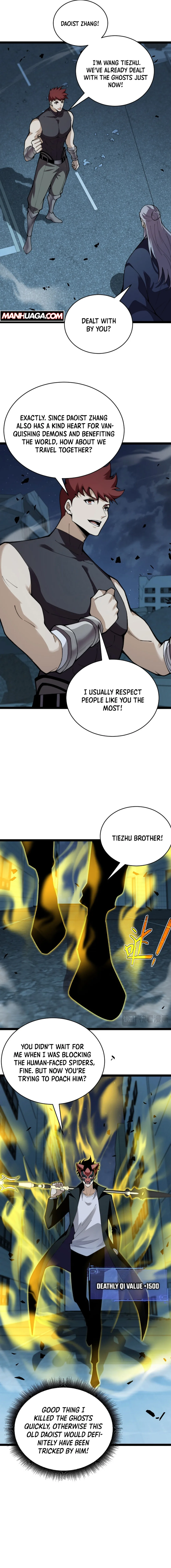 Maxed Strength Necromancer Chapter 102 page 7