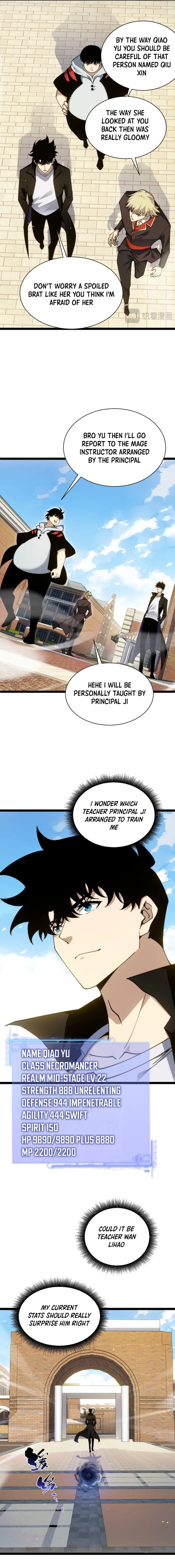 Maxed Strength Necromancer Chapter 105 page 2