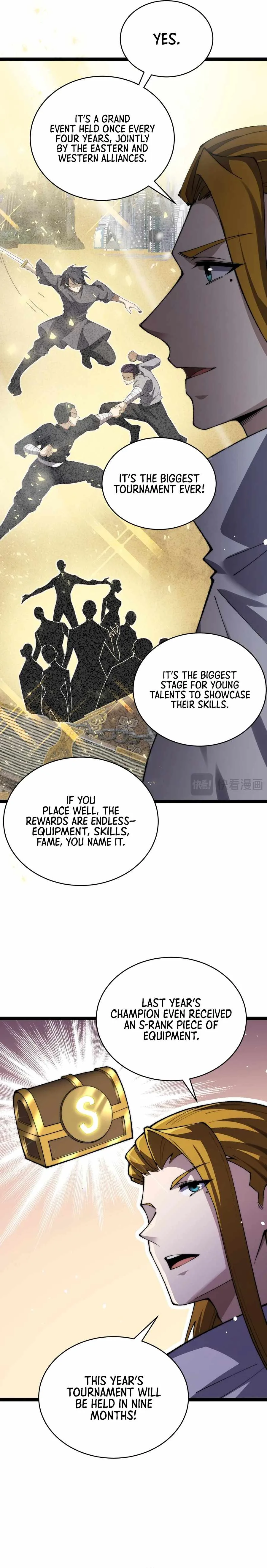Maxed Strength Necromancer Chapter 55 page 5