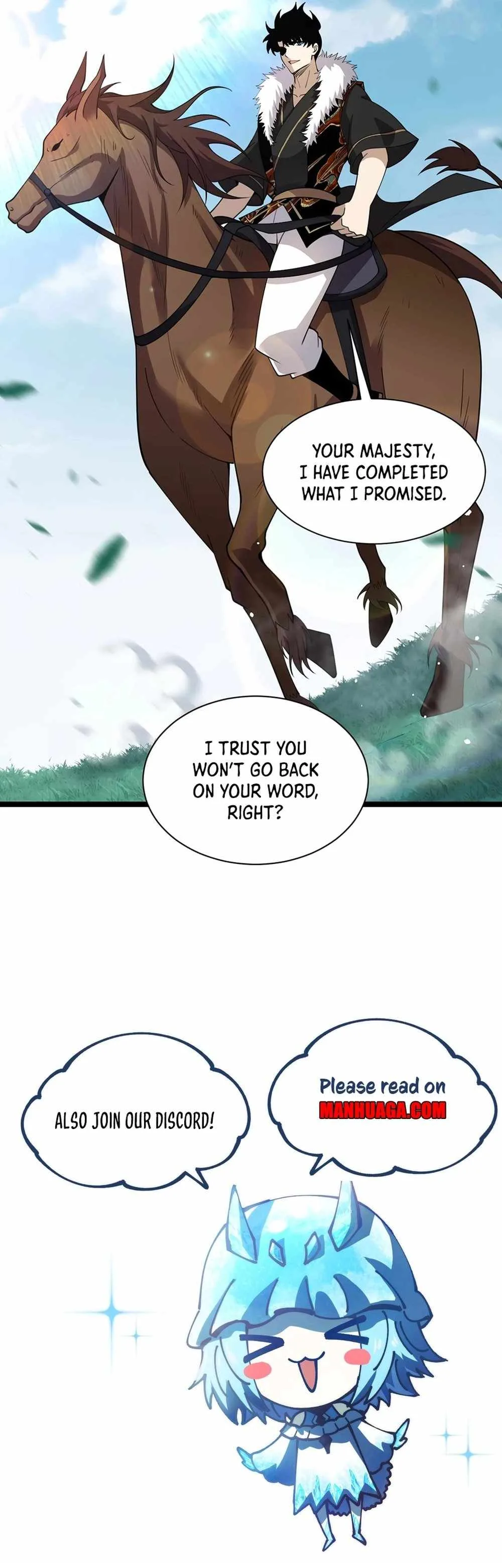 Maxed Strength Necromancer Chapter 84 page 13