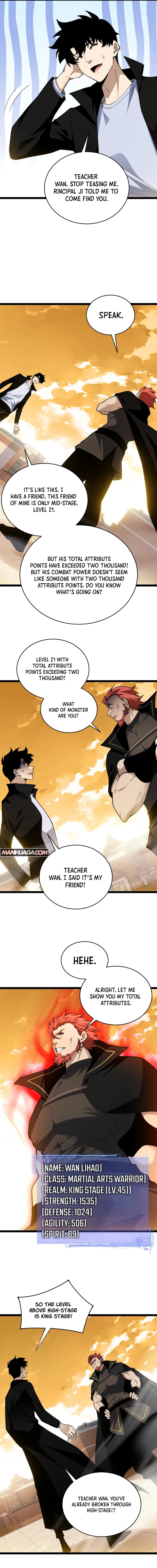 Maxed Strength Necromancer Chapter 95 page 9