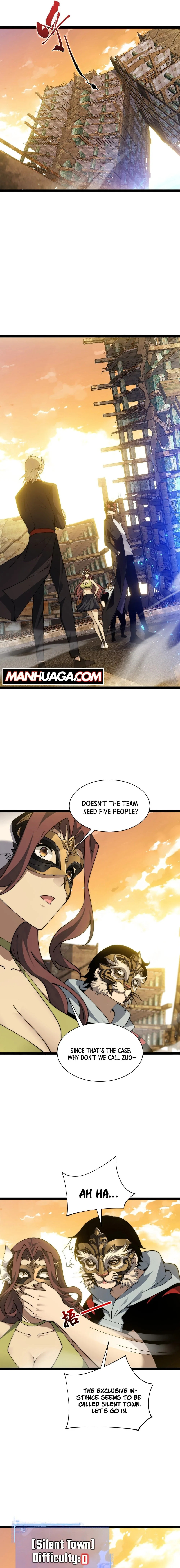Maxed Strength Necromancer Chapter 99 page 8